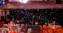 starcloth band backdrop